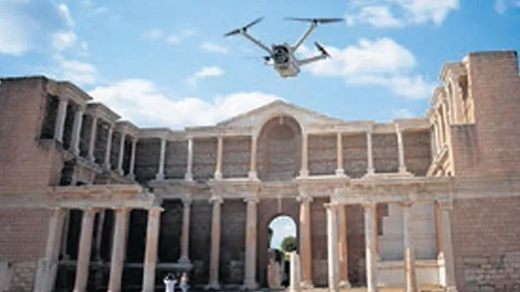Sardes artık havadan korunacak